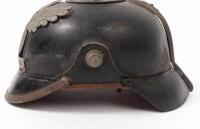 GERMAN WWI HELMET: A WWI era Baden enlisted mans Pickelhaube helmet - 3