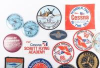 BADGES / PATCHES: A group of assorted aviation badges, cloth patches and some adhesive stickers - 5