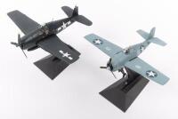 GRUMMAN F6F: Two small scale USAF WWII era Grumman F6F models