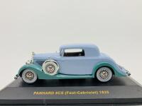 PANHARD: A 1:43 scale model by IXO Museum of the 1935 6CS Faux Cabriolet, in original packaging [Location: Sydney]
