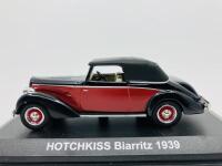 HOTCHKISS: A 1:43 scale model by IXO Museum of the 1939 Biarritz, in original packaging [Location: Sydney]