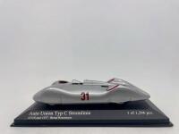 AUTO-UNION: A 1:43 scale model by Minichamps of the Auto-Union Typ C Stromlinie - 1937&nbsp;AVUS Race, limited edition 1 of 1,296&nbsp;pieces, complete with original packaging. [Location: Sydney] &nbsp;