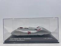 AUTO-UNION: A 1:43 scale model by Minichamps of the Auto-Union Typ C Stromlinie - 1937&nbsp;AVUS Race, limited edition 1 of 1,296&nbsp;pieces, complete with original packaging. [Location: Sydney] &nbsp; - 5