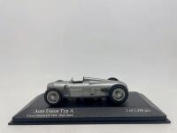 AUTO-UNION: A 1:43 scale model by Minichamps of the Auto-Union Typ A - 1934 German Grand Prix winner, limited edition 1 of 1,344 pieces, complete with original packaging. [Location: Sydney]