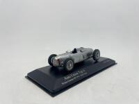 AUTO-UNION: A 1:43 scale model by Minichamps of the Auto-Union Typ A - 1934 German Grand Prix winner, limited edition 1 of 1,344 pieces, complete with original packaging. [Location: Sydney] - 2