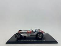MERCEDES-BENZ: A 1:43&nbsp;scale model by Spark&nbsp;of the Mercedes-Benz W125 Twin Rear Wheels #128, complete with original packaging. [Location: Sydney]