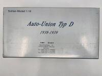 AUTO-UNION: A 1:18 scale model by CMC of the 1938/39 Auto-Union Typ D, complete with original packaging. [Location: Sydney] - 8