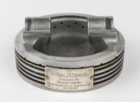 PRIME MINISTER CHIFLEY/FORD AUSTRALIA: A large & important commemorative upturned cast alloy piston presentation desk piece