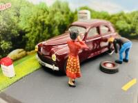 PEUGEOT: A 1:43 scale diorama by La Route Bleue of the 203, in original packaging [Location: Sydney] - 5
