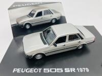PEUGEOT: A 1:43 scale model by Norev of&nbsp;the 1979 505 SR, in original packaging [Location: Sydney]
