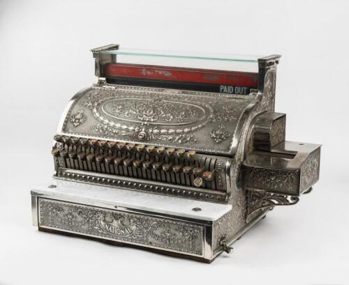 NATIONAL CASH REGISTER: A Model 356G National Cash Register. Circa 1911