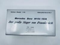 MERCEDES-BENZ: A 1:18 scale model by CMC of the 1938 Mercedes-Benz W154, complete with original packaging.&nbsp;[Location: Sydney]&nbsp;&nbsp; &nbsp; - 8