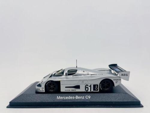 MERCEDES-BENZ: A 1:43 scale model by Minichamps of the Mercedes-Benz C9, complete with original packaging [Location: Sydney]
