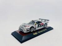 MERCEDES-BENZ: A 1:43 scale model by Maisto&nbsp;of the Mercedes-Benz CLK-GTR, complete with original packaging [Location: Sydney] - 2