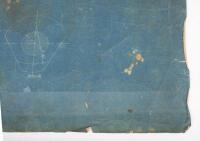 CHAMBERLAIN: A circa 1920s or 1930s original blueprint diagram for the Chamberlain 8 Australian made race car, 55cm high, 71cm wide - 6
