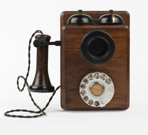 TELEPHONE: PMG Wall Mounted Telephone GPO 121. Circa 1920's