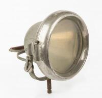HEADLIGHT: A Nickel Plated Veteran CAV Model F Headlight as used on Rolls-Royce, Vauxhall etc, lens 25cm diameter