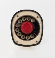 TELEPHONE: An Ericsson LM Vintage Ericofon "Cobra" Phone, Rotary Dial, circa 1960s - 2