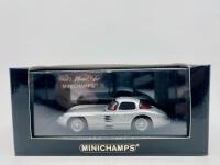 MERCEDES-BENZ: A 1:43 scale model by Minichamps of the Mercedes-Benz 300 SLR Coupe 'Uhlenhaut', limited edition 1 of 4,512&nbsp;pieces, complete with original packaging [Location: Sydney]&nbsp; - 7