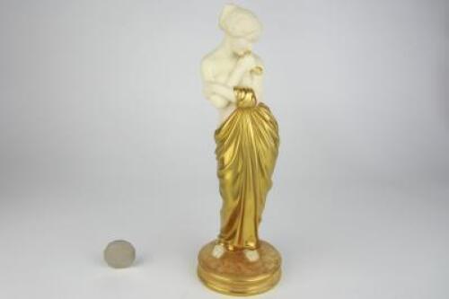 ROYAL WORCESTER: A classical maiden by Royal Worcester of &lsquo;Joy&rsquo; from 1952