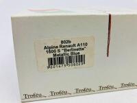ALPINE: A 1:43 scale model by Trof&eacute;u of the A110 1600 S Berlinette, in original packaging [Location: Sydney] - 3