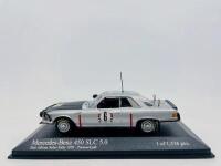 MERCEDES-BENZ: A 1:43 scale model by Minichamps of the Mercedes-Benz 450SLC 5.0 - 1979&nbsp;East African Safari Rally, limited edition 1 of 1,536&nbsp;pieces, complete with original packaging [Location: Sydney]&nbsp;