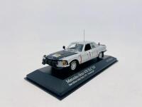 MERCEDES-BENZ: A 1:43 scale model by Minichamps of the Mercedes-Benz 450SLC 5.0 - 1979&nbsp;East African Safari Rally, limited edition 1 of 1,536&nbsp;pieces, complete with original packaging [Location: Sydney]&nbsp; - 2