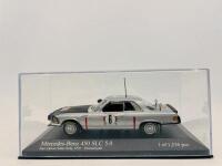 MERCEDES-BENZ: A 1:43 scale model by Minichamps of the Mercedes-Benz 450SLC 5.0 - 1979&nbsp;East African Safari Rally, limited edition 1 of 1,536&nbsp;pieces, complete with original packaging [Location: Sydney]&nbsp; - 5