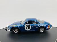 ALPINE: A 1:43 scale model by Trof&eacute;u of the A110 1600 S in 1971 Monte Carlo winning livery, in original packaging [Location: Sydney]