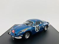 ALPINE: A 1:43 scale model by Trof&eacute;u of the A110 1600 S in 1971 Monte Carlo winning livery, in original packaging [Location: Sydney] - 5