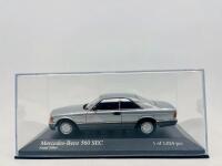 MERCEDES-BENZ: A 1:43 scale model by Minichamps of the Mercedes-Benz 560 SEC&nbsp;-&nbsp;limited edition 1 of 1,304 pieces,&nbsp;complete with original packaging [Location: Sydney] - 4