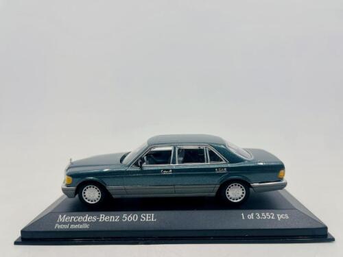 MERCEDES-BENZ: A 1:43 scale model by Minichamps of the Mercedes-Benz 560 SEL - limited edition 1 of 3,552 pieces, complete with original packaging [Location: Sydney]