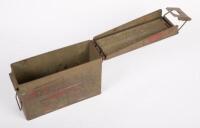 CASE: A small metal ammunition case - 2