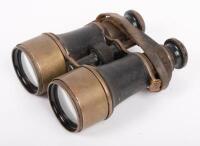 WW1 BINOCULARS: A rare Mk.V Spy Military&nbsp;WW1 Binoculars with British Broad Arrow Mark 82183