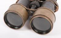 WW1 BINOCULARS: A rare Mk.V Spy Military&nbsp;WW1 Binoculars with British Broad Arrow Mark 82183 - 4