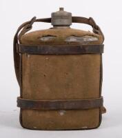 WW2 CANTEEN: A rare WW2 military aluminium Canteen with screw on cap