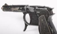 SPUD-GUN: A circa 1960s metal Spud-Gun by Bar. W, made in Australia - 2