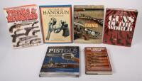 FIREARMS: Six hardcover books related to firearms in general