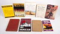 WWII: A group of nine books all related to WWII and events of WWII