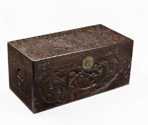 CAMPHOR CHEST: An oriental Camphor chest