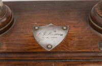 DINNER GONG: An English Edwardian table gong with striker - 2