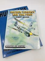 AVIATION BOOKS: Three books relating to Aircraft including 'Hurricane R4118' by Peter Vacher, 'Hurricane & Messerschmitt' by Chaz Bowyer and Armand van Ishoven and 'Hawker Tempest and Sea Fury' by Robert Jackson [Location: Sydney] - 2