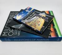 AVIATION BOOKS: Three publications relating to Aviation Museums including 'Official Guide to the Smithsonian National Air and Space Museum', 'America's Hangar' by Steven F. Udvar-Hazy Center and 'Milestone's of Aviation:&nbsp;Smithsonian Institution National A