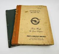 AIRCRAFT OVERHAUL MANUALS: Two Overhaul Manuals including 'Pratt & Whitney Engines: Wasp D-1 & H-1, Hornet C-1, D, D-1 & E, Wasp Junior B' (1937) and 'Twin Wasp C-Series Engines' [Location: Sydney]