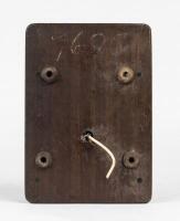 TELEPHONE: Vintage Wooden Wall Mounted Telephone Ringing Cabinet - 3