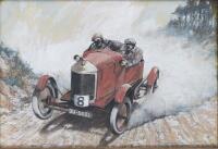 Frederick Gordon Crosby (British, 1885-1943) 'J. F. Buckingham Leaves A Trail Of Dust' - 2