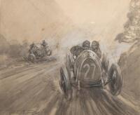 Frederick Gordon Crosby (British, 1885-1943) 'Moriceau's accident on&nbsp;the Isle of Man' - 5