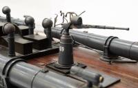 JFK PT 109: A very large and impressive wood model of John F Kennedy's patrol torpedo PT-109 boat, approximately 165cm in length [Extra photos added] - 9