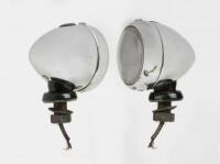 SIDE LAMPS: A pair of Lucas King of the Road side lamps (later, ex-Watson Bentley 3-litre) - 2