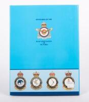 R.A.A.F: 'Unit badges of the Royal Australian Air Force' by Richard J. Cluley, hardcover book, signed by the author, published 1989 - 4